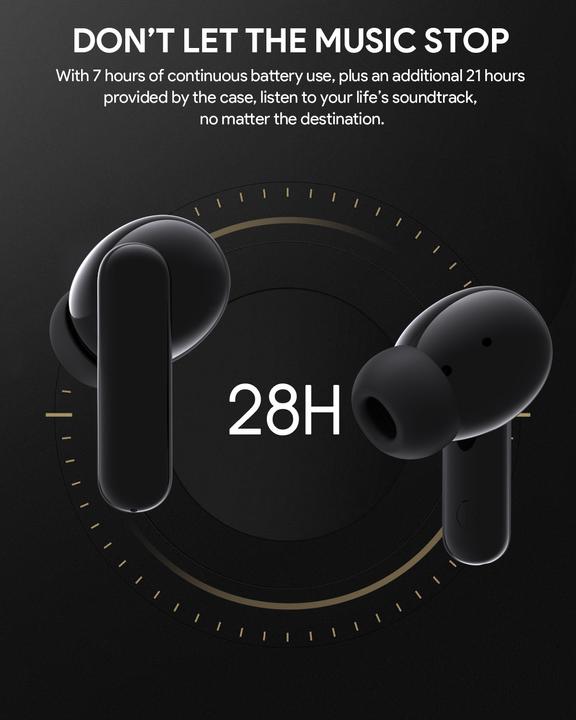 Actual product image Aukey EP-M1S (No noise cancelling, 7 h, Wireless)