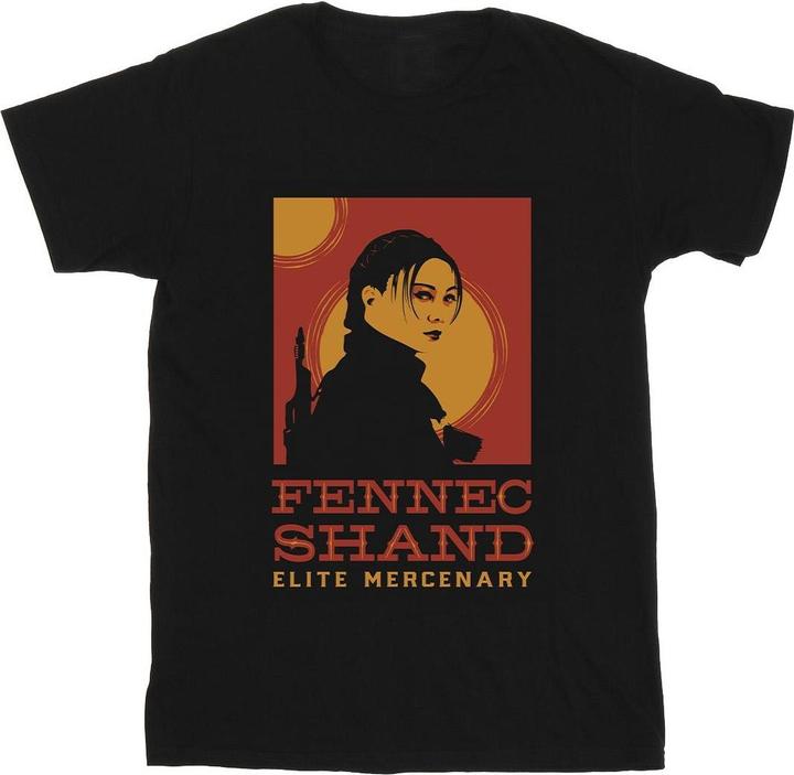 Image du produit Star Wars - T-shirt THE BOOK OF BOBA FETT ELITE MERCENARY FENNEC - Homme (M)