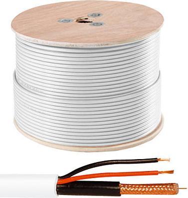 Image du produit Abus Câble vidéo RG59 2 x 0,75 mm² W (Câble d'antenne)