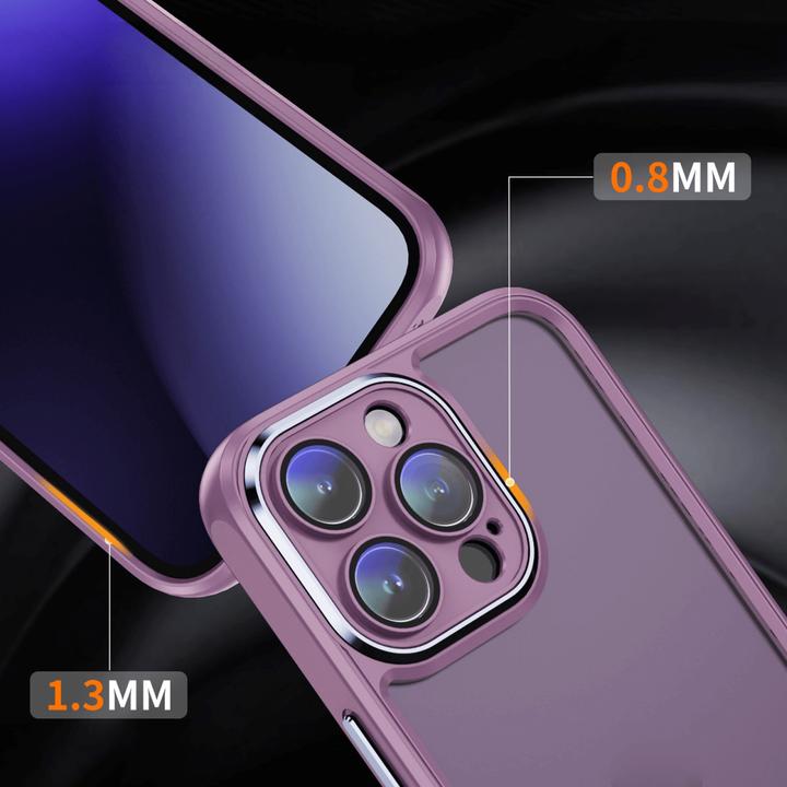 Immagine prodotto Cover-Discount iPhone 15 Pro - Custodia con protezione per fotocamera viola (Apple iPhone 15 Pro)