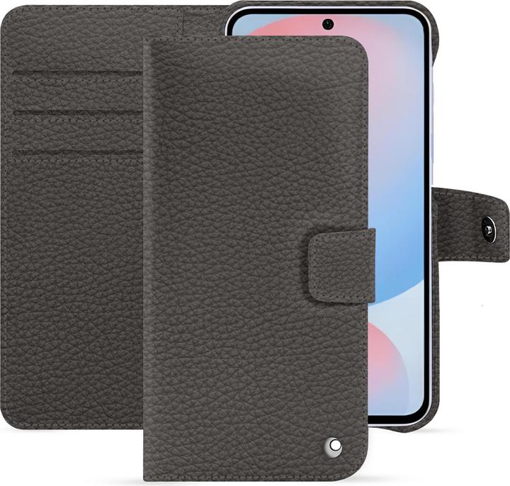 Actual product image Noreve Samsung Galaxy A56 leather wallet case (Samsung Galaxy A56)