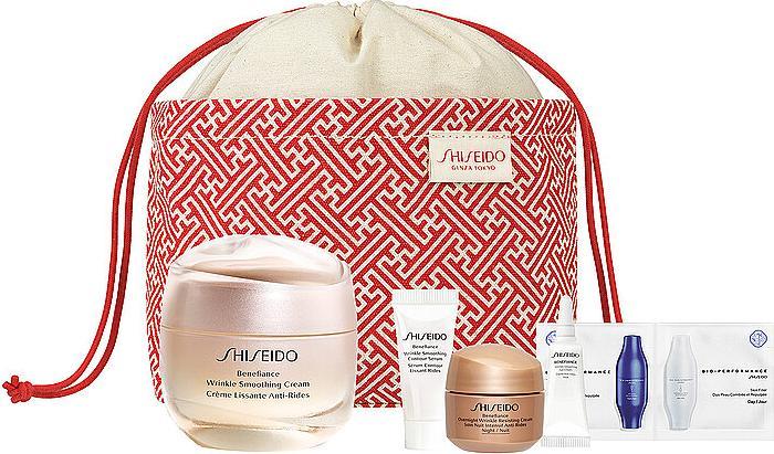 Produktbild Shiseido Geschenkset BENEFIANCE Wrinkle Smoothing Cream Pouch Set / / / (Gesichtspflege set)