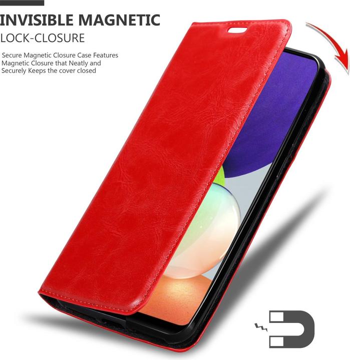 Produktbild Cadorabo Book Invis. Magnet Hülle (Samsung Galaxy M22, Samsung Galaxy A22, Samsung Galaxy A32)