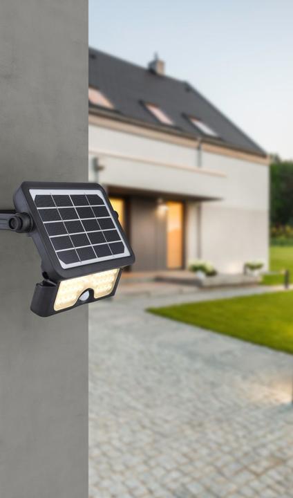Image du produit Globo Lampe solaire noire 1xLED (IP65)