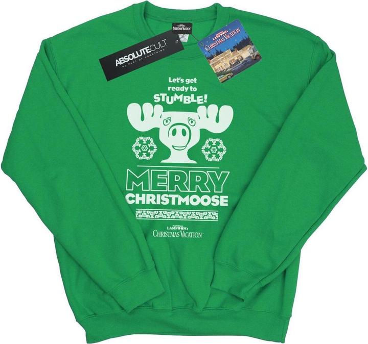 Image du produit National Lampoon´s Vacation National Lampoon's Christmas Vacation - Sweat MERRY CHRISTMOOSE - Homme (S)