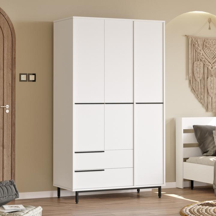 Actual product image Skye Decor Wardrobe (112.5 x 195.5 x 55 cm)