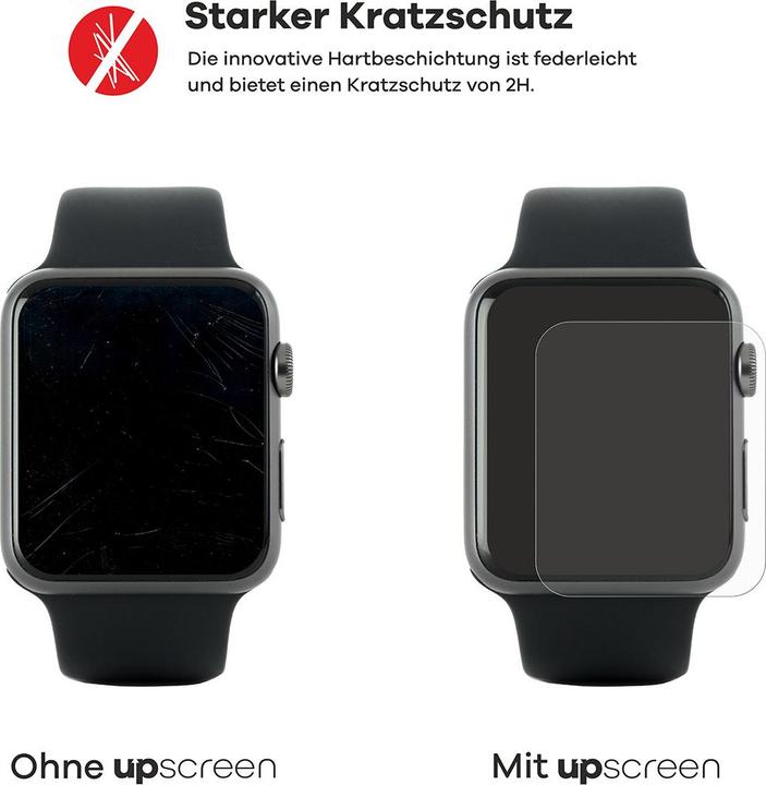 Actual product image upscreen Scratch Shield Protector