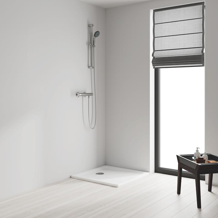 Produktbild Grohe Vitalio Start 100 Brausestangenset, 3 Strahlarten, wassersparend, Brausestange 600mm, chrom