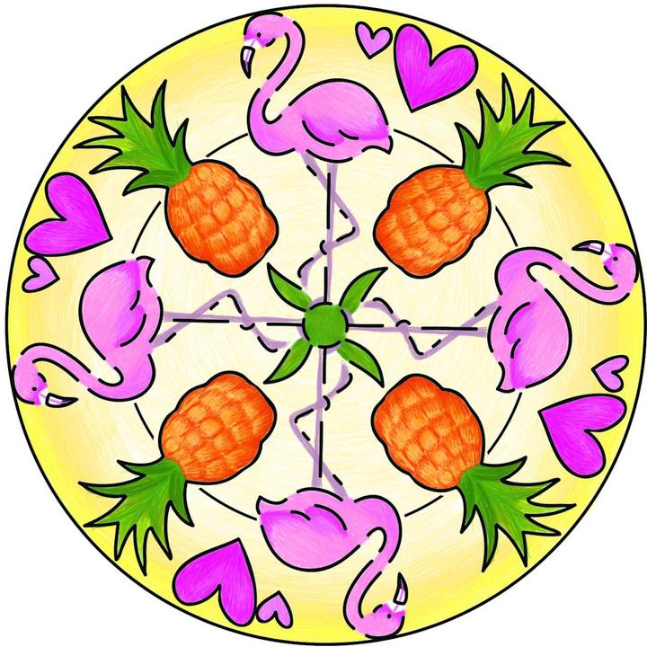 Image du produit Ravensburger Mini créateur de mandala - Flamants roses