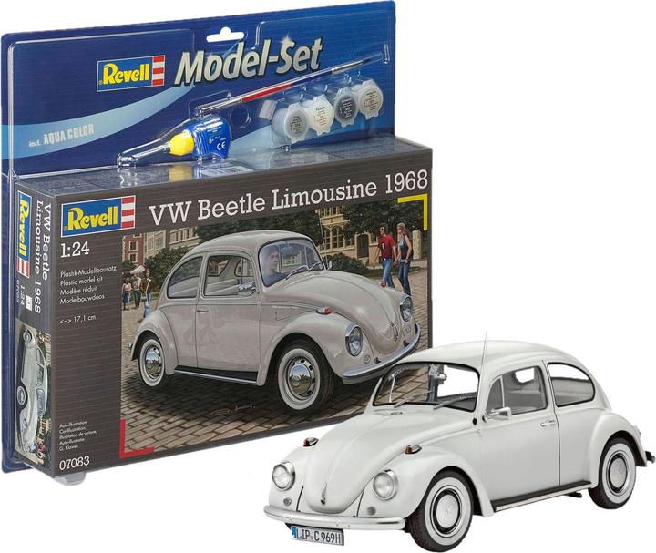 Actual product image Revell Model set VW Beetle sedan 1968