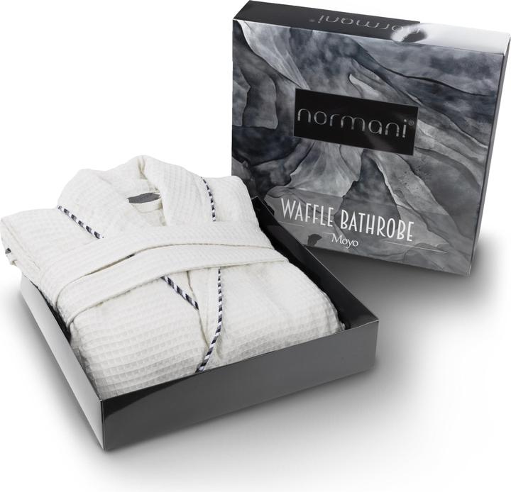 Produktbild Normani Herren Bademantel Waffelpique Moyo (3XL)