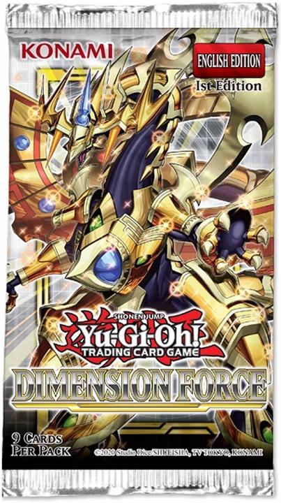 Actual product image Yu-Gi-Oh Dimension Force Booster Pack (English, Booster Pack)