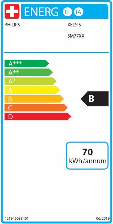 Energie-Label Saeco Xelsis SM7785/00