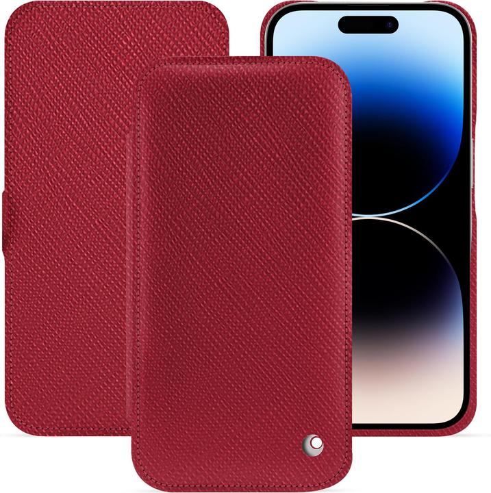 Actual product image Noreve Horizontal leather flap shell (Apple iPhone 15 Pro)