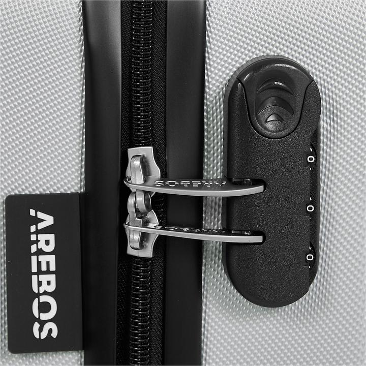Produktbild Arebos Reisekoffer (94 l, Handgepäck (bis 50l), M (50 - 90l), L (90 - 115l), XL (ab 115l))
