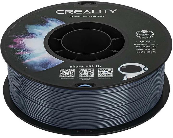 Actual product image Creality Filament (ABS, 1.75 mm, 1000 g, Grey)