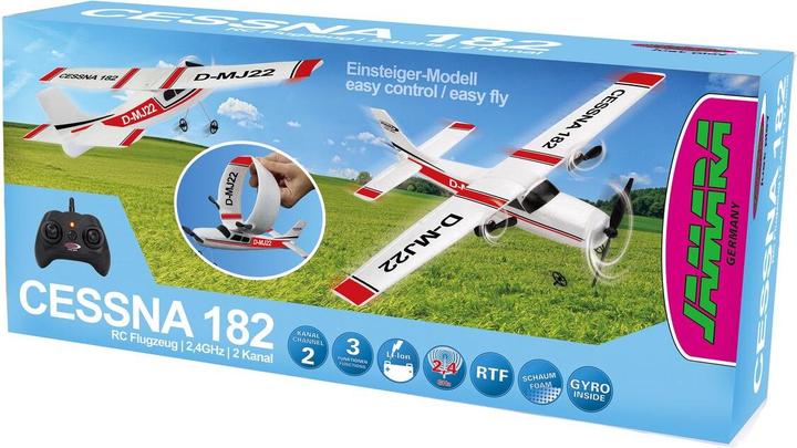 Image du produit Jamara Cessna 182 avion 2,4GHz Gyro 2CH (Multi moteur)