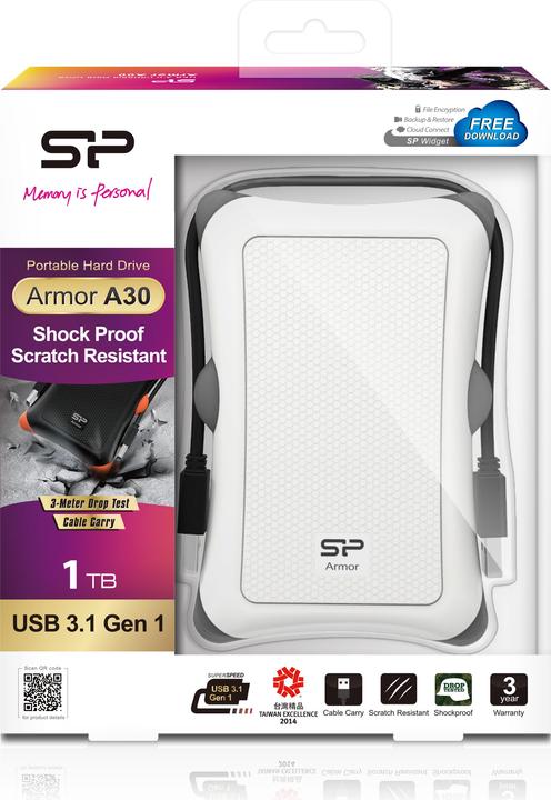 Produktbild Silicon Power Armor USB 3.1 Gen1 (1 TB)