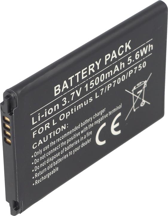 Actual product image LG Battery Optimus L7, Optimus P700, BL-44JH