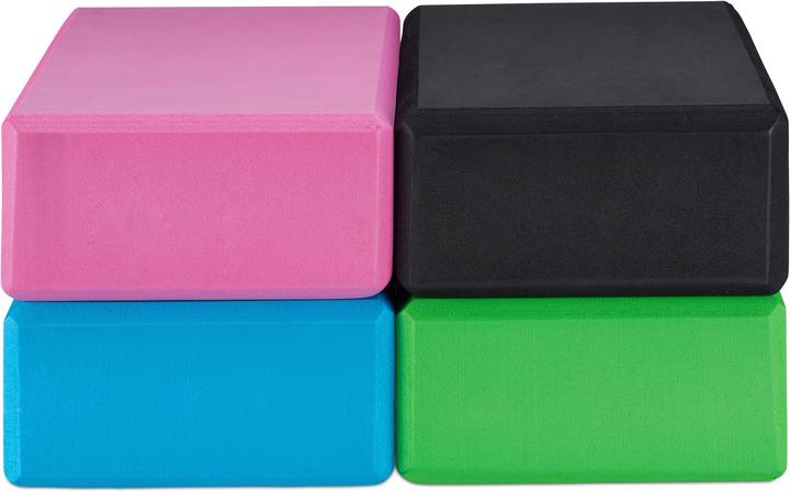 Actual product image Relaxdays Set of 2 Yoga Blocks