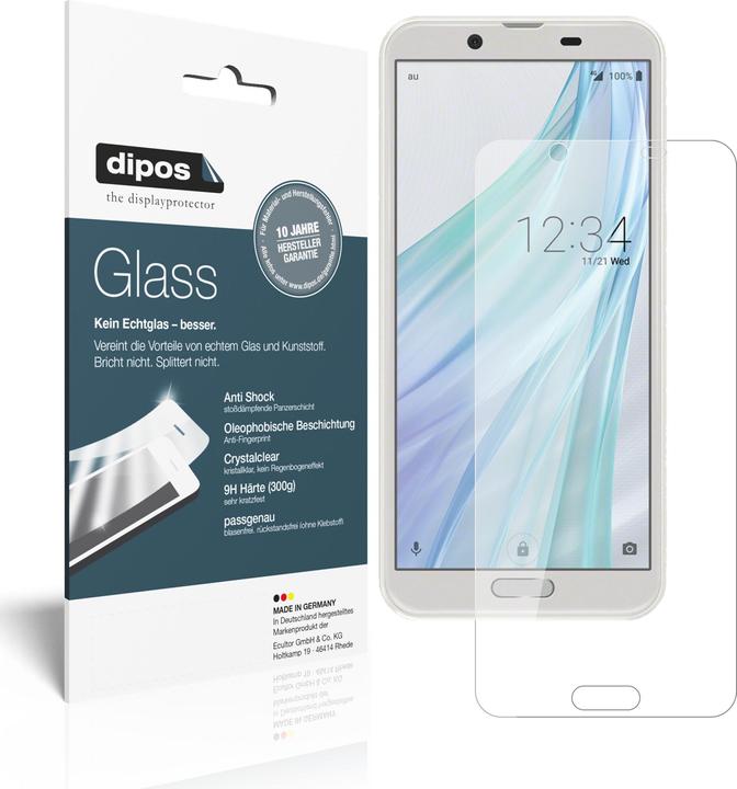 Image du produit Dipos Film de Protection d’écran Anti-Shock (2 pièce(s), Sharp Aquos Sense2)