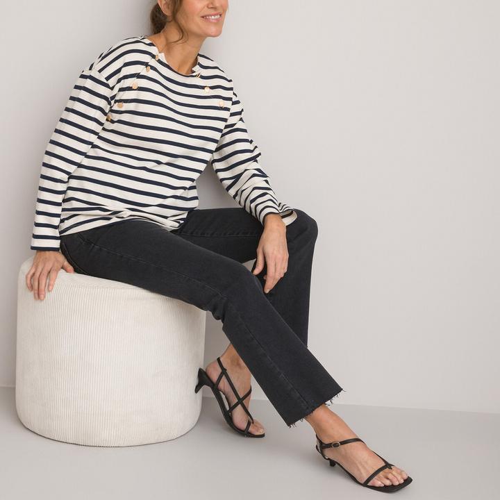 Actual product image La Redoute Collections Striped maternity shirt (S)