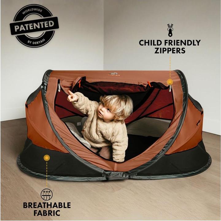 Actual product image Deryan Travel Cot and Play Tent Peuter Luxe