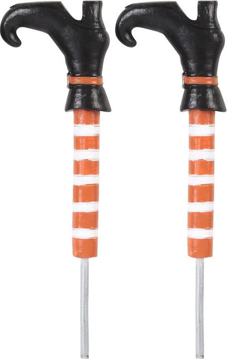 Actual product image Something Different Witch Leg Garden Ornament Set