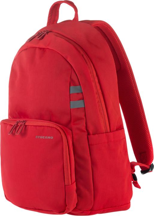 Produktbild Tucano Phono, Rucksack für Smartphones und Laptops 15,6 Zoll, rot (5.15 l)