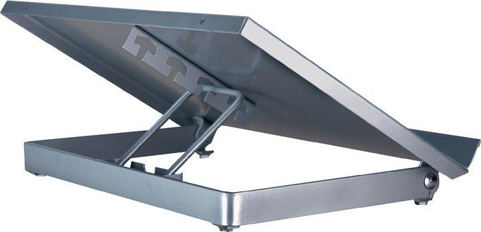 Actual product image Twinco Concept holder W350xD247xH60mm metal silver adjustable viewing distance