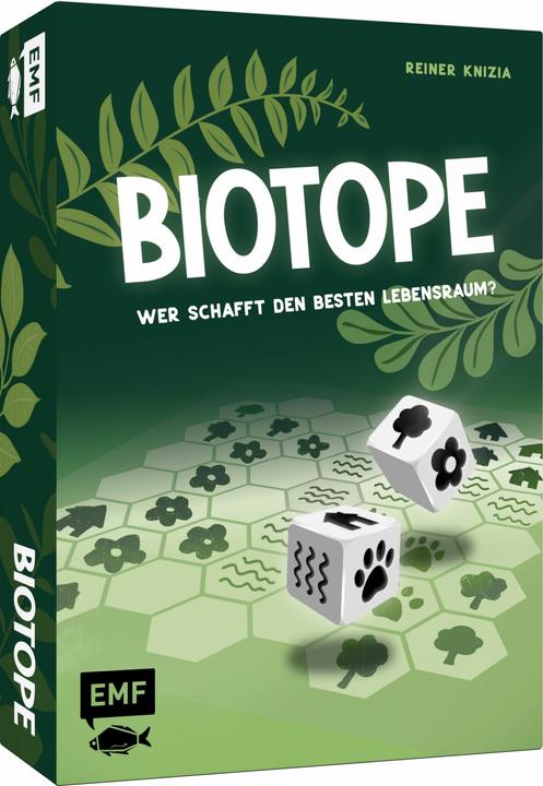 Image du produit Jeu de dés : Biotopes - Qui crée le meilleur habitat? (Allemand)