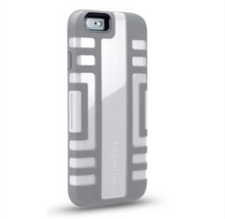 Produktbild MarBlue Elite Sportlich Dual Layer Case für iPhone 6/6S Weiss/Grau (Apple iPhone 6)