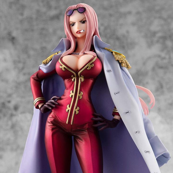 Actual product image Megahouse One Piece statuette PVC P.O.P. Black Cage Hina Limited Edition 23 cm