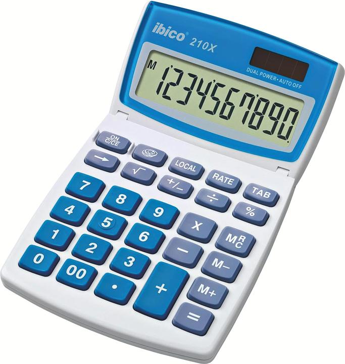 Produktbild Ibico Tischrechner 210X (Solarzellen)
