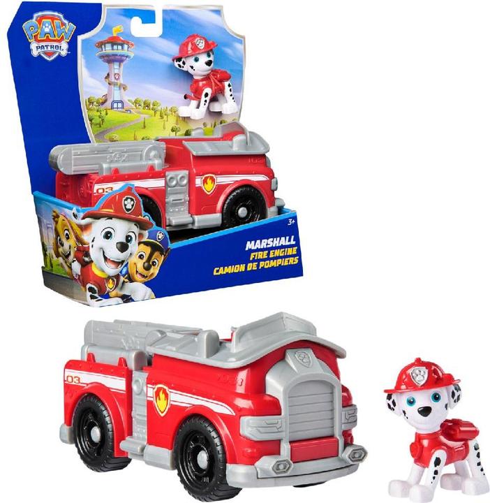Actual product image Paw Patrol Fire engine with Marshall