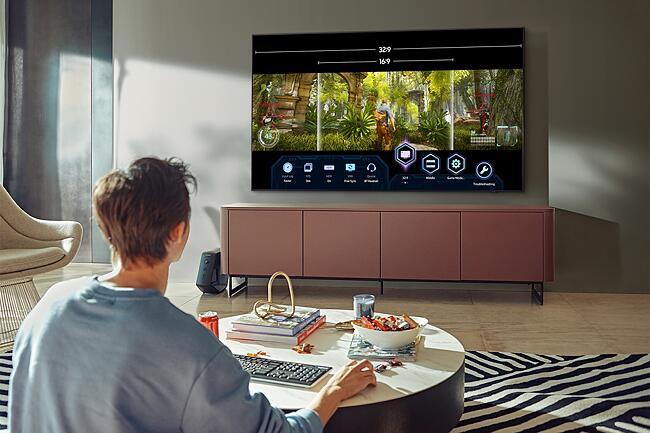 Actual product image Samsung QE75Q70A (75", QLED, 4K, 2021)