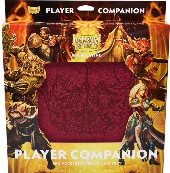 Produktbild Dragon Shield Roleplay Player Companion - Blood Red Player Companion
