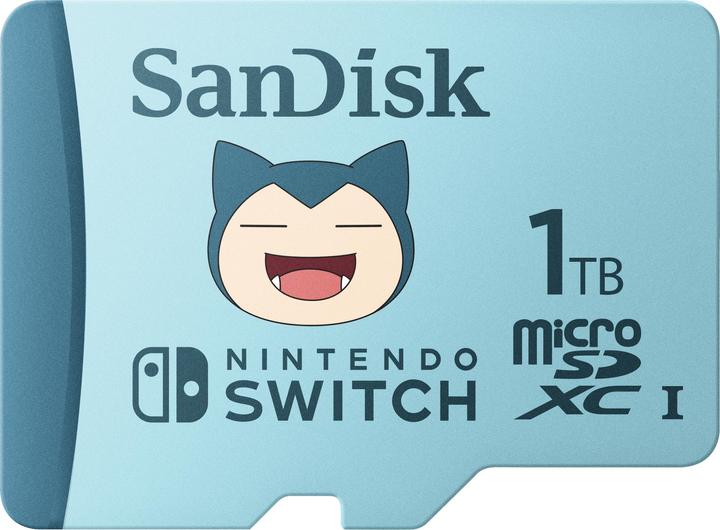 SanDisk Nintendo Pokémon (1000 GB, microSD, U3, UHS-I)
