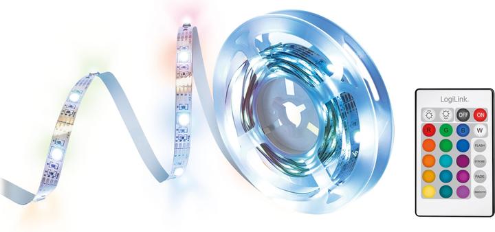 Actual product image LogiLink LED strip (RGB, 300 cm, Indoor)
