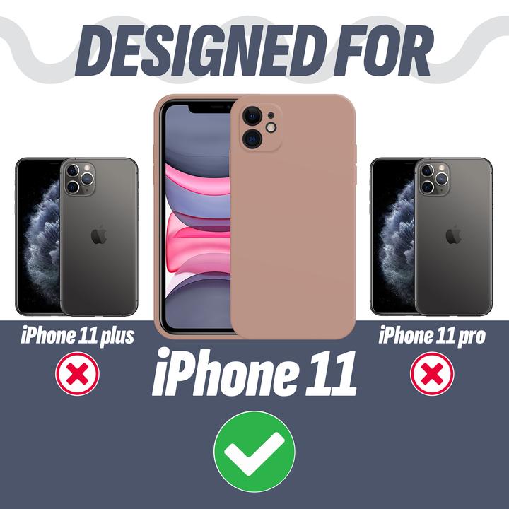 Produktbild Cazy Silikon Hülle Kompatibel mit iPhone 11 - Soft TPU Schutz -
