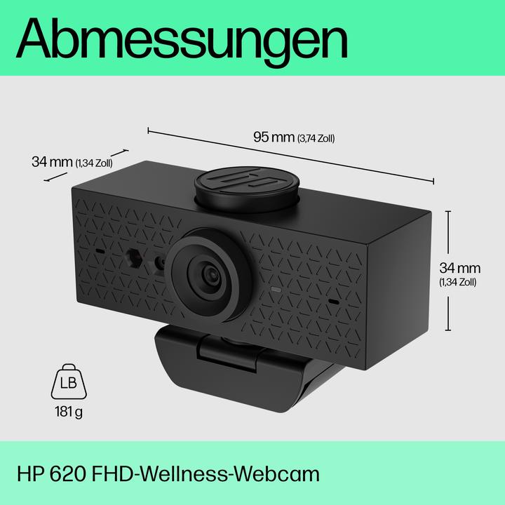 Image du produit HP Webcam 620 FHD (P) (4 Mpx)