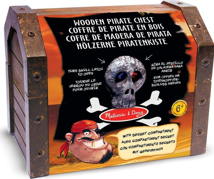 Actual product image Melissa & Doug Pirate Chest