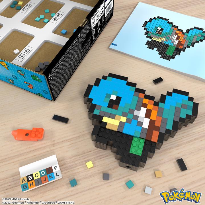 Produktbild MEGA PokÃ©mon Shiggy Pixel Art