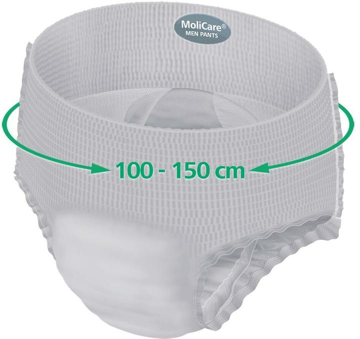 Immagine prodotto MoliCare Pantaloni da uomo 5 Pantaloni per incontinenza (7 x, L)