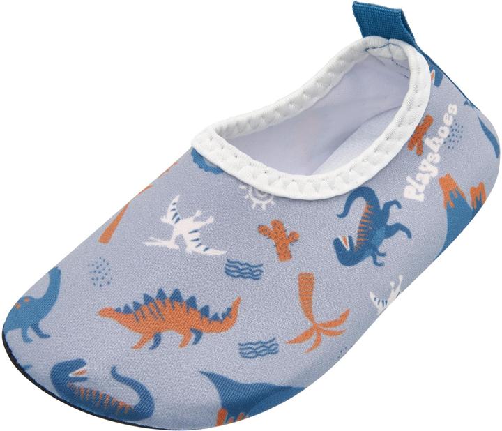 Image du produit Playshoes Chaussures de bain Dino allover Bleu Gr. 26-27 (26, 27)