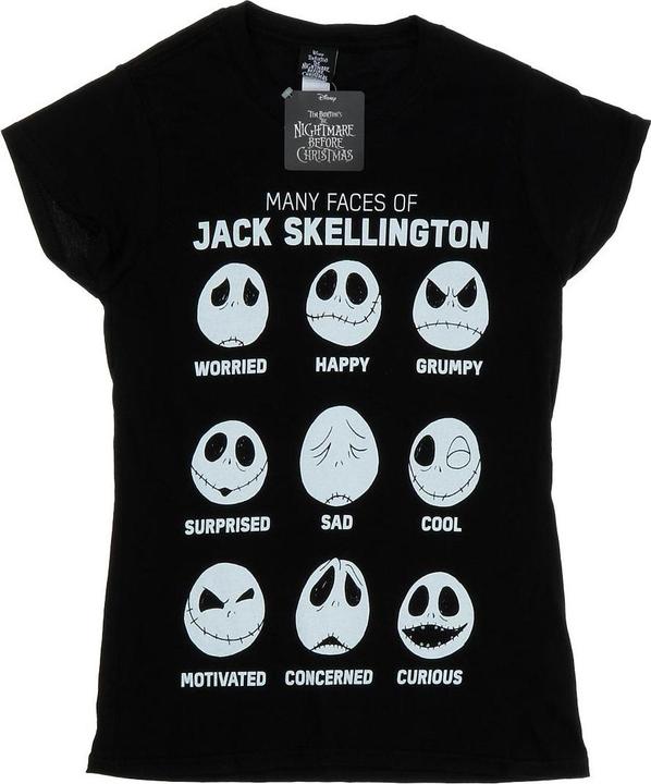 Immagine prodotto Disney Maglietta Nightmare Before Christmas Many Faces Of Jack (XL)