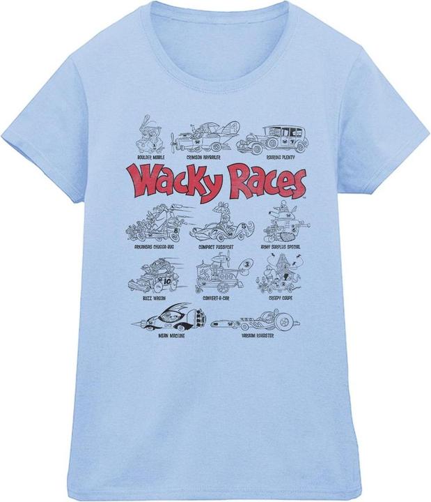 Image du produit Universal Textiles - T-shirt CAR LINEUP - Femme (XXL)