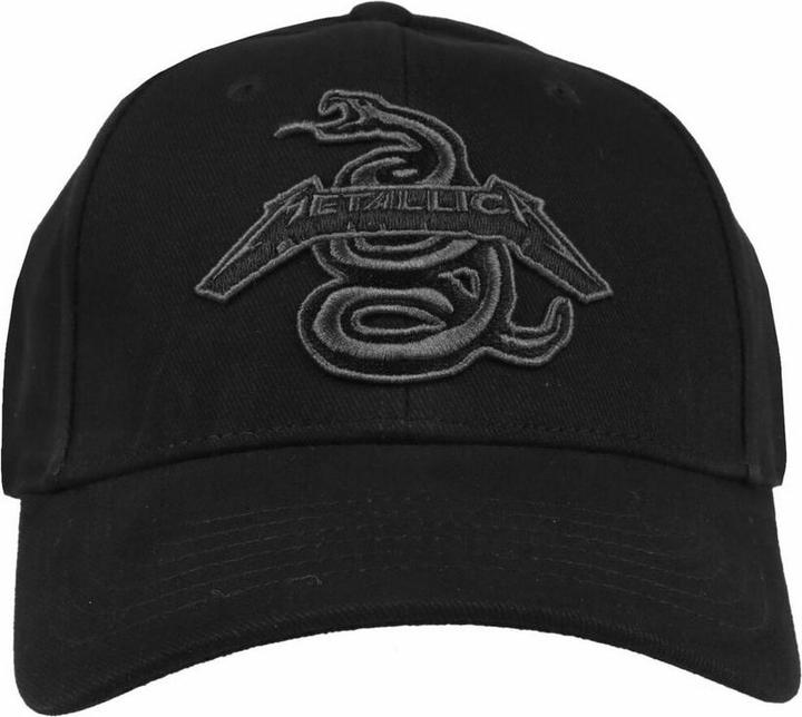 Actual product image Metallica Black Album Snake Baseball Cap (One size)