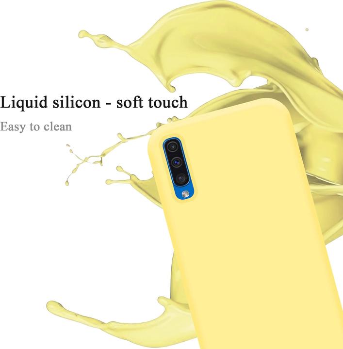 Immagine prodotto Cadorabo Copertura della cassa del silicone liquido TPU (Samsung Galaxy A50s, TCL A30)