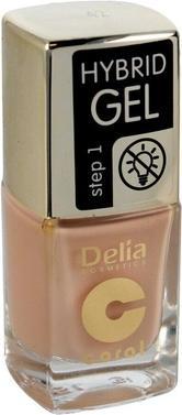 Delia Cosmetics Cosmetics Coral Hybrid Gel Nail Polish No. 42 Nude 11ml